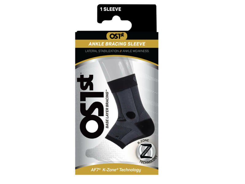 AF7 enkelbandage links zwart