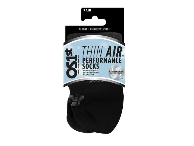 TA4 thin air sneakersokken grijs