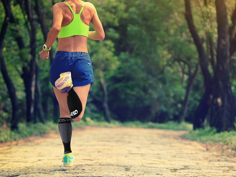 FS4+ compressiesokken zwart