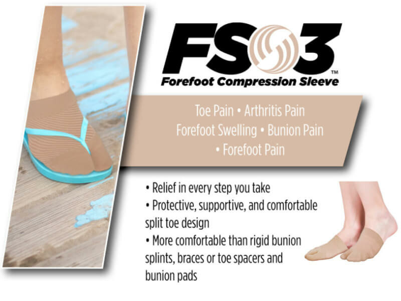 FS3 voorvoet beschermer naturel