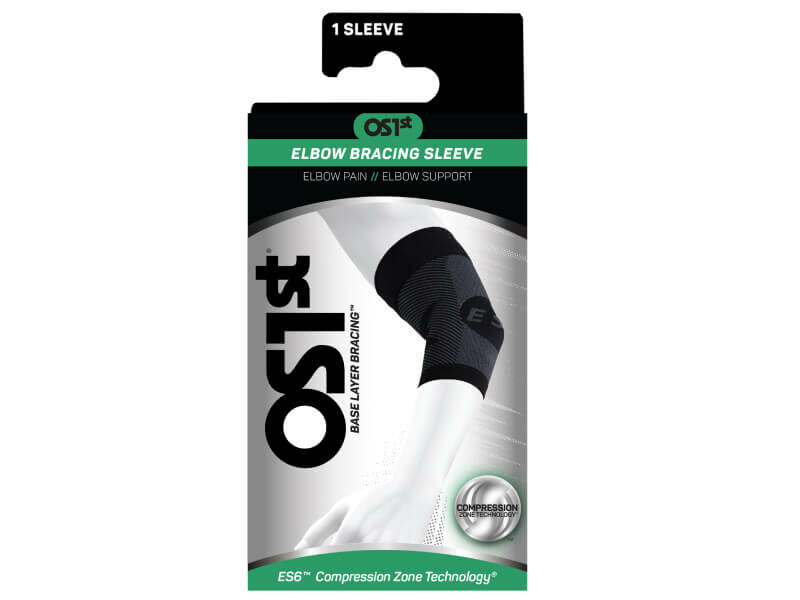 ES6 elleboogbandage zwart