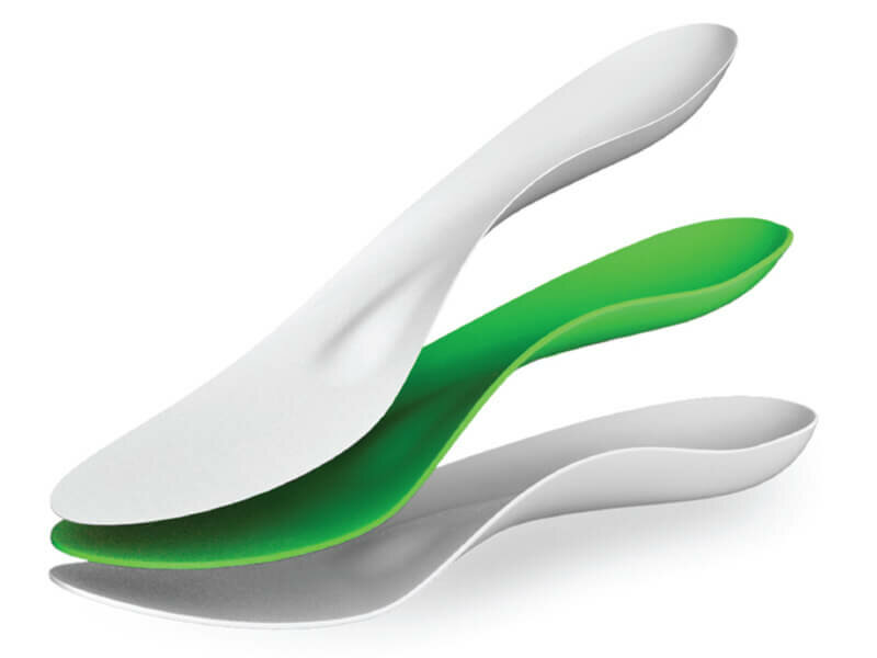 Opbouw van sole active inlegzool