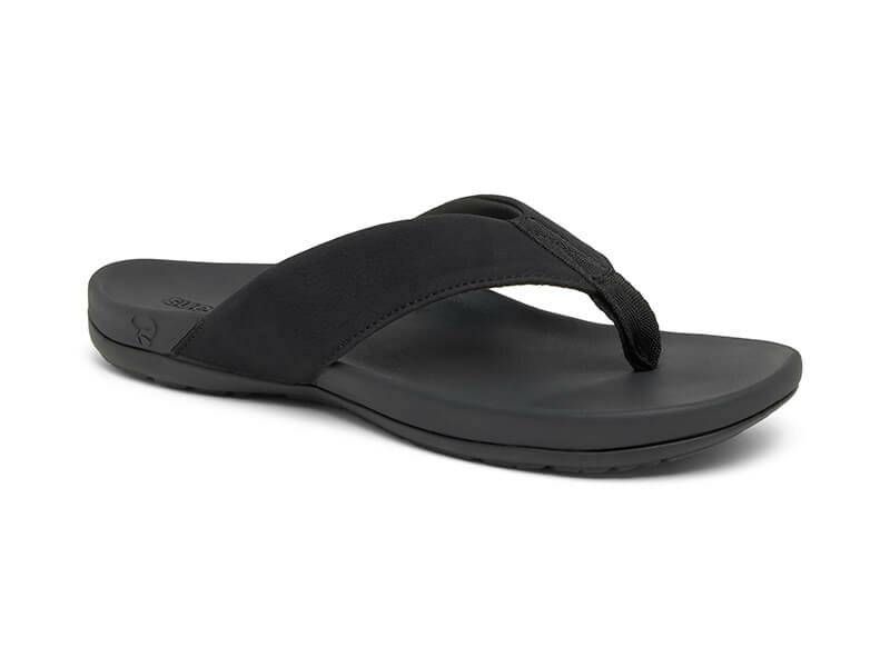 Suecos slippers havsand zwart unisex