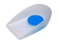 Natracure hielcup transparant met  blauw middenstuk om de druk te absorberen