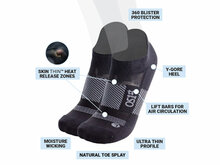 TA4 thin air sneakersokken wit