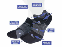 BR4 hallux valgus sok zwart