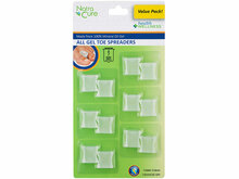 Verpakking 112 stuks teenspreiders