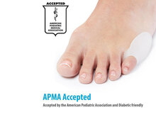 NatraCure bunionette kleine teen beschermer