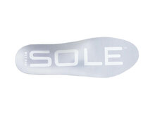 Sole active thin inlegzool met pad lichtgrijs bovenaanzicht